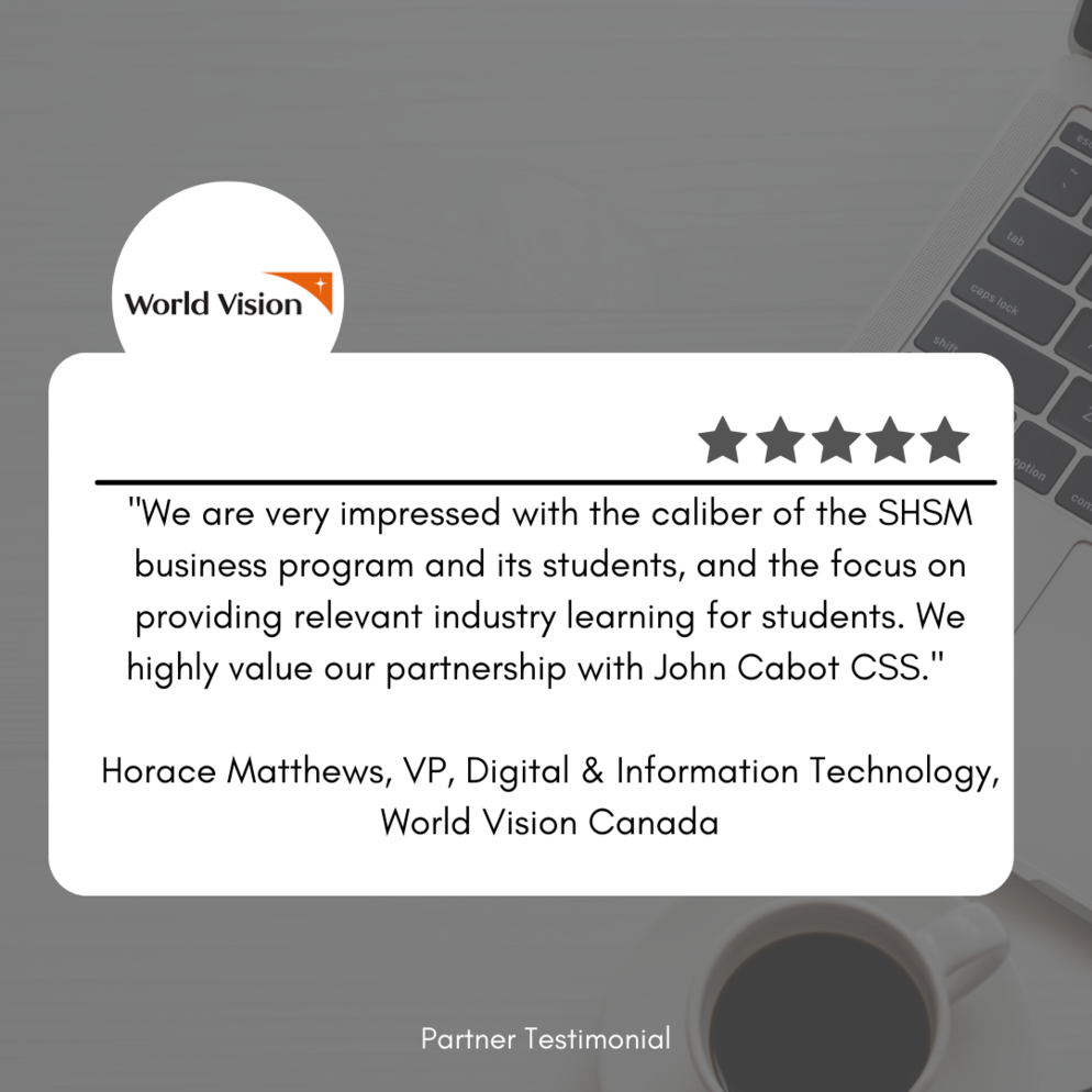Testimonial graphic