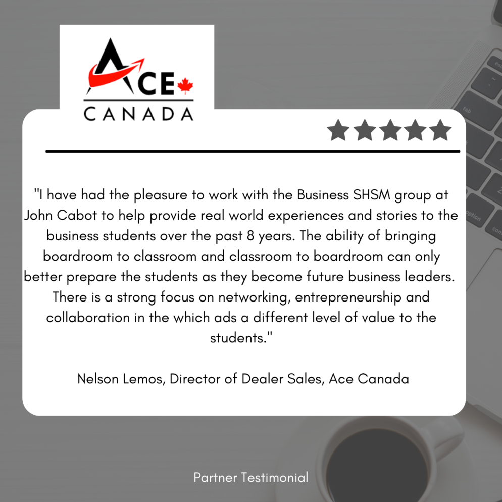 Testimonial graphic