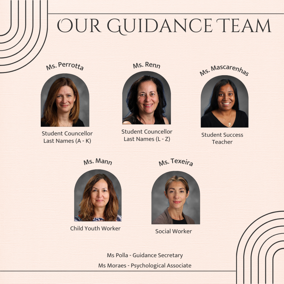 Our Guidance Team graphic