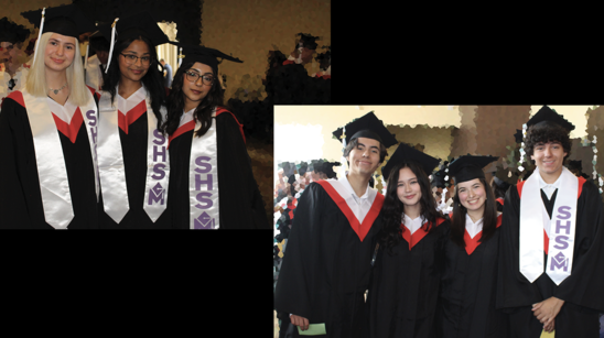 Picture of students graduating