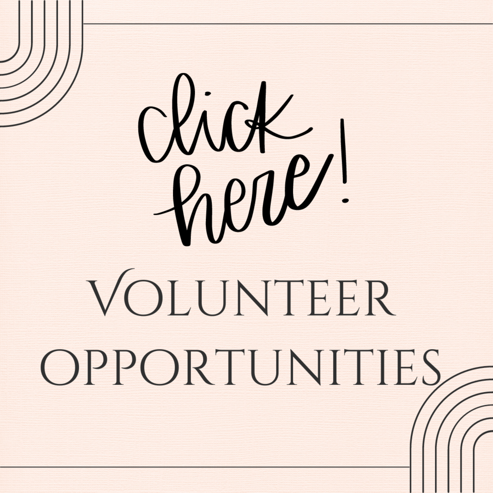 Click here for volunteer opportunities graphic